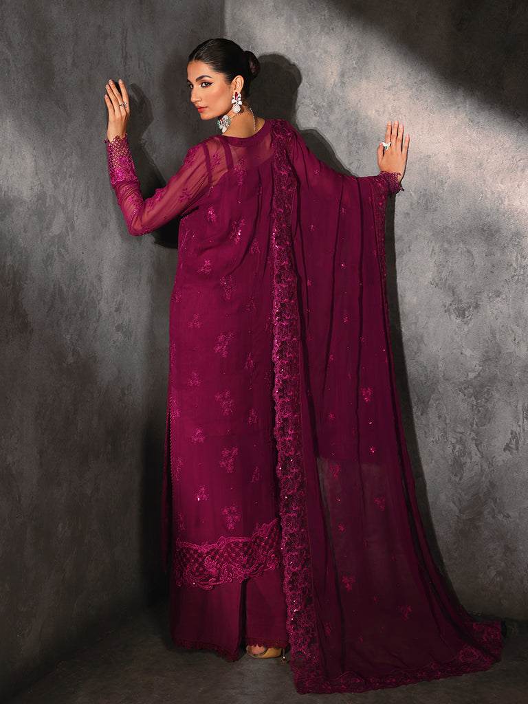 Rajbari | Sage Chiffon Edit | Elysian - Official Rajbari stockist in UK - Sakeena London