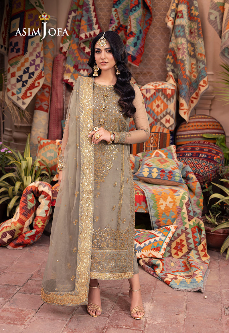 Asim Jofa | Pyaar Diyan Gallan Formals | AJEM-17 - Official Asim Jofa stockist in UK - Sakeena London