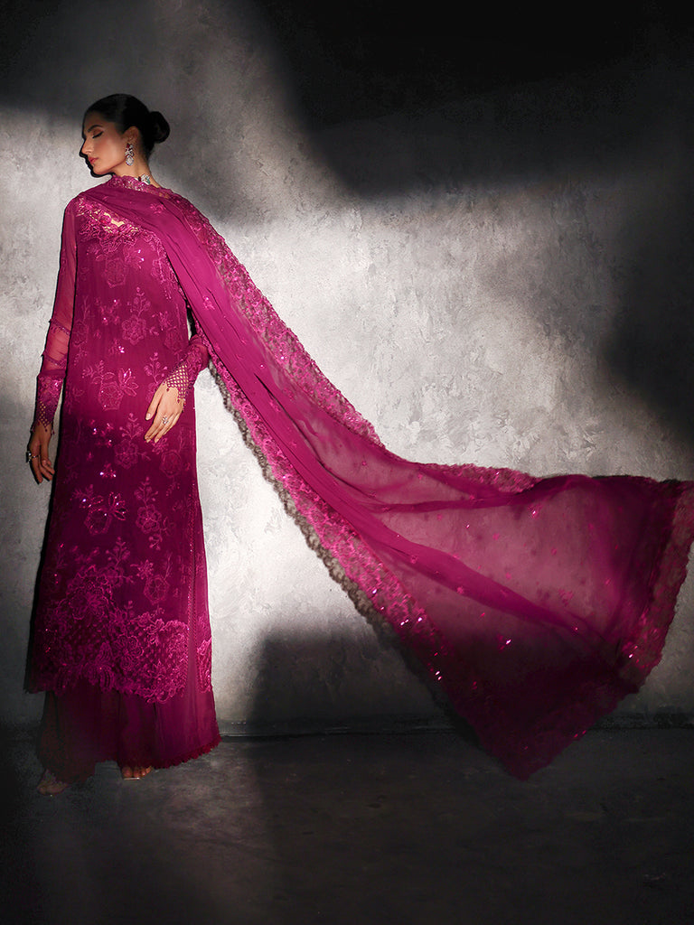 Rajbari | Sage Chiffon Edit | Elysian - Official Rajbari stockist in UK - Sakeena London