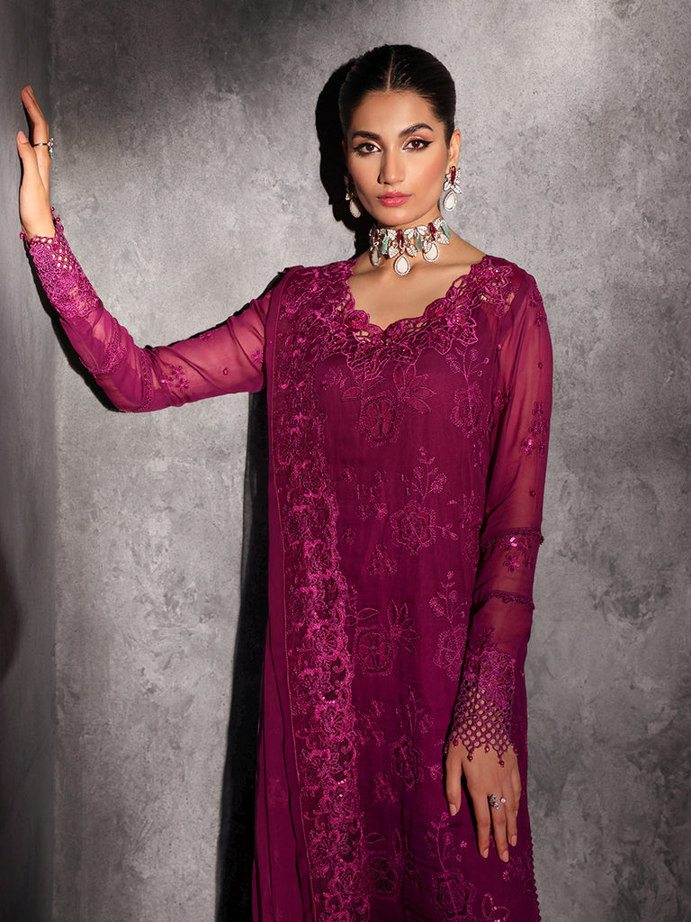 Rajbari | Sage Chiffon Edit | Elysian - Official Rajbari stockist in UK - Sakeena London