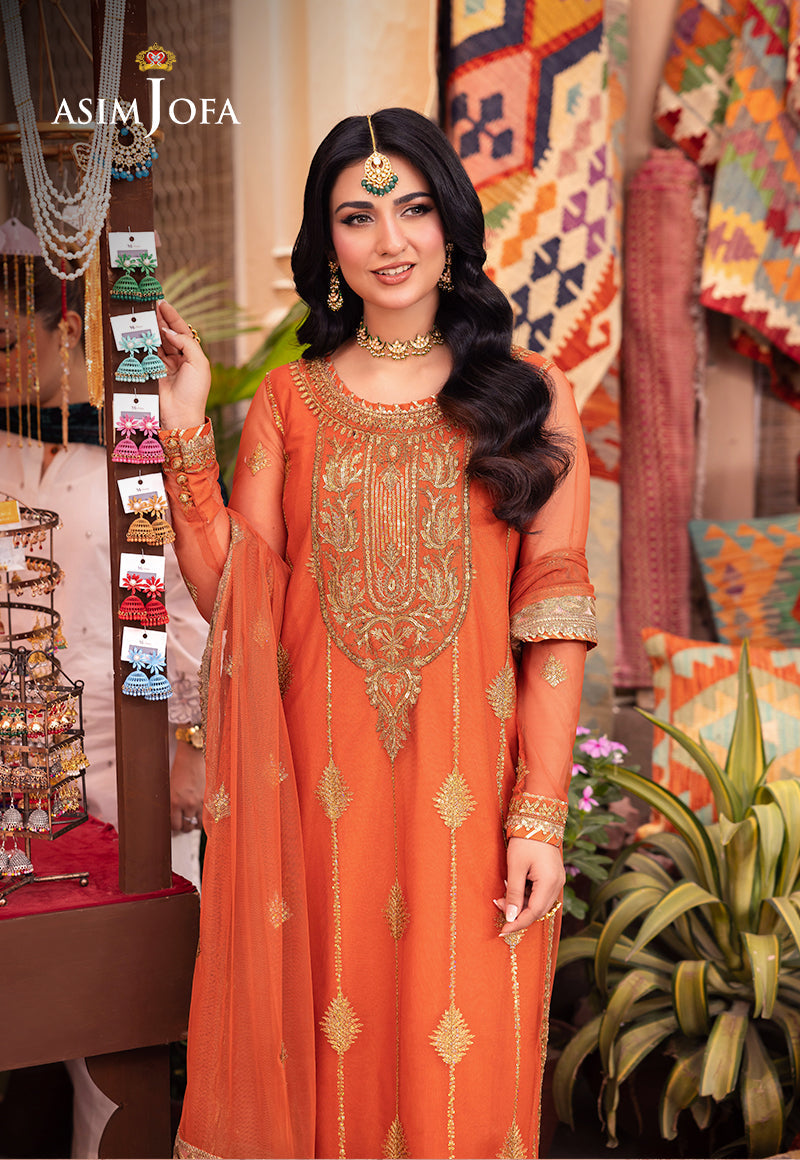 Asim Jofa | Pyaar Diyan Gallan Formals | AJEM-08 - Official Asim Jofa stockist in UK - Sakeena London