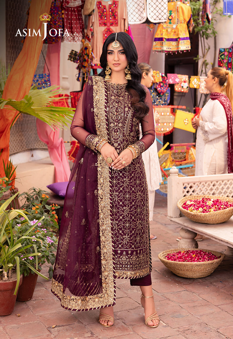 Asim Jofa | Pyaar Diyan Gallan Formals | AJEM-24 - Official Asim Jofa stockist in UK - Sakeena London