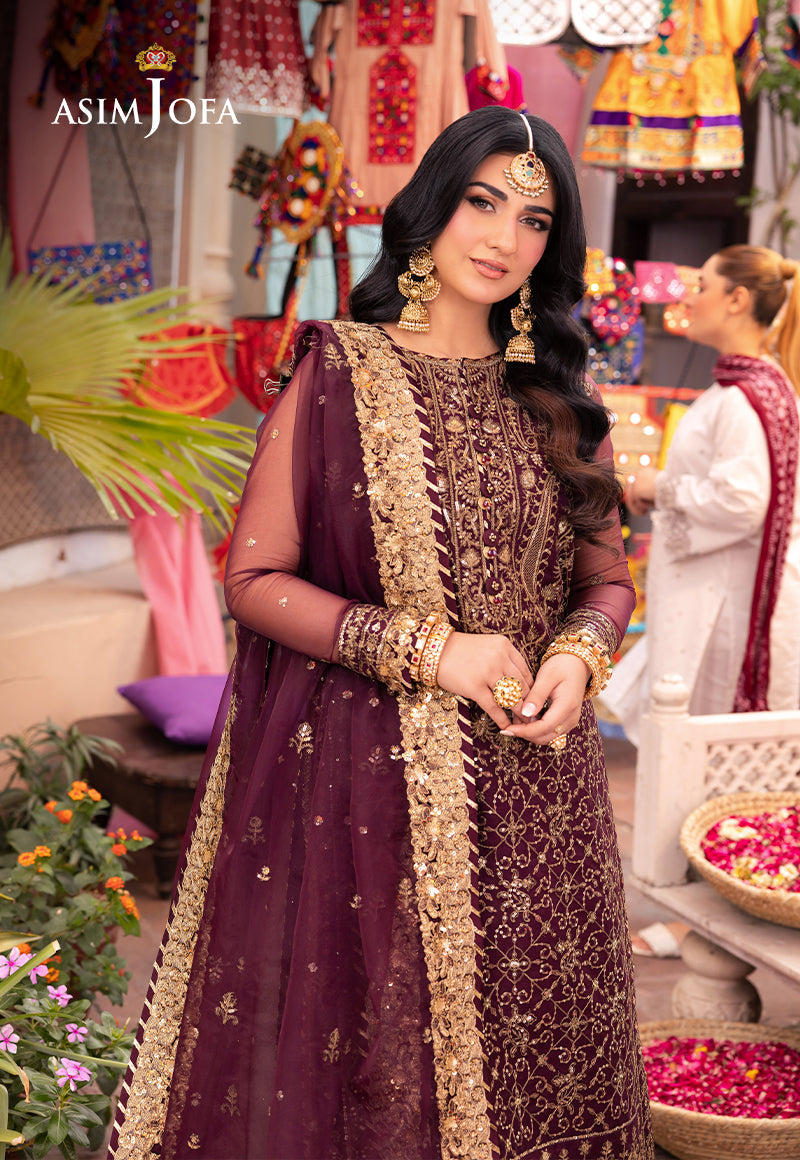 Asim Jofa | Pyaar Diyan Gallan Formals | AJEM-24 - Official Asim Jofa stockist in UK - Sakeena London