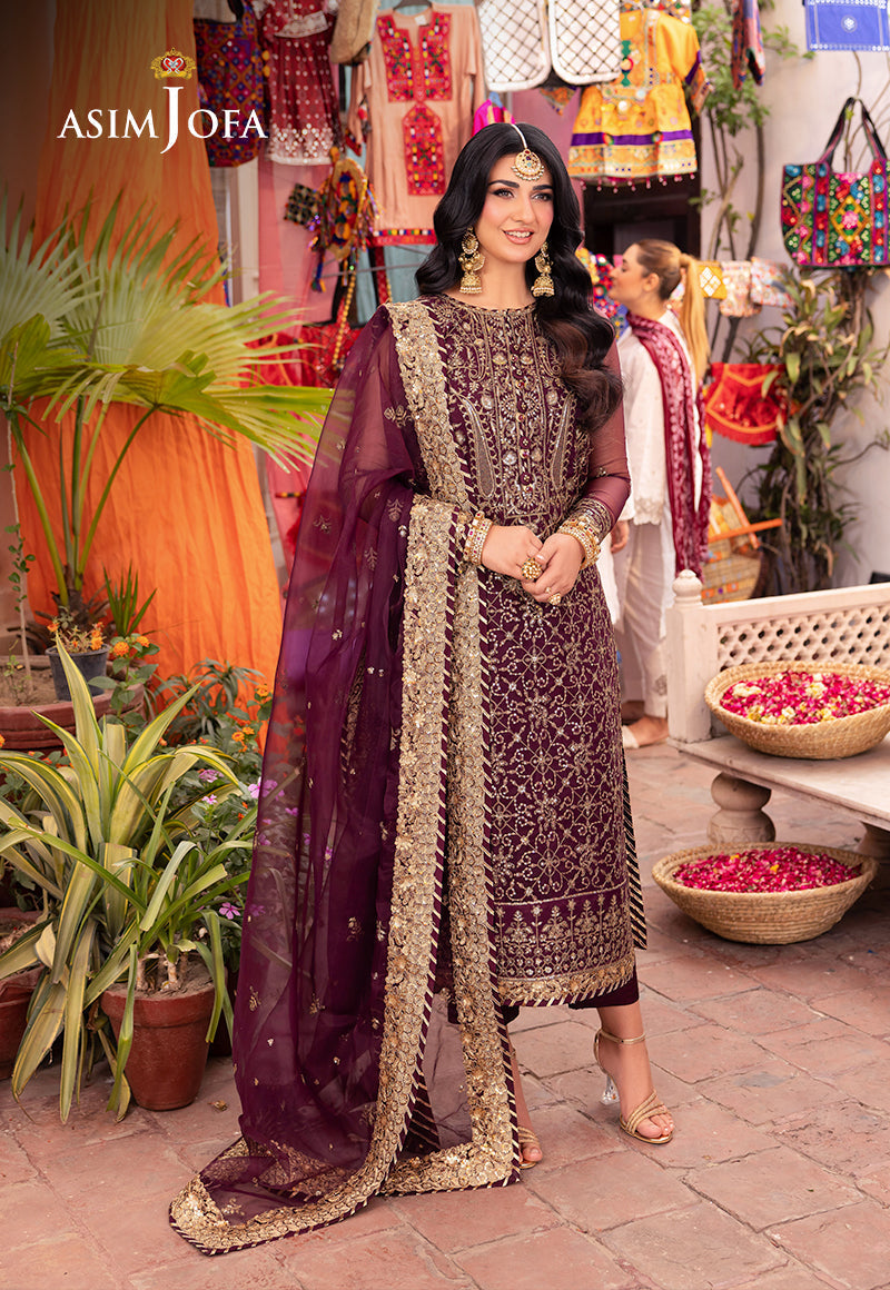 Asim Jofa | Pyaar Diyan Gallan Formals | AJEM-24 - Official Asim Jofa stockist in UK - Sakeena London