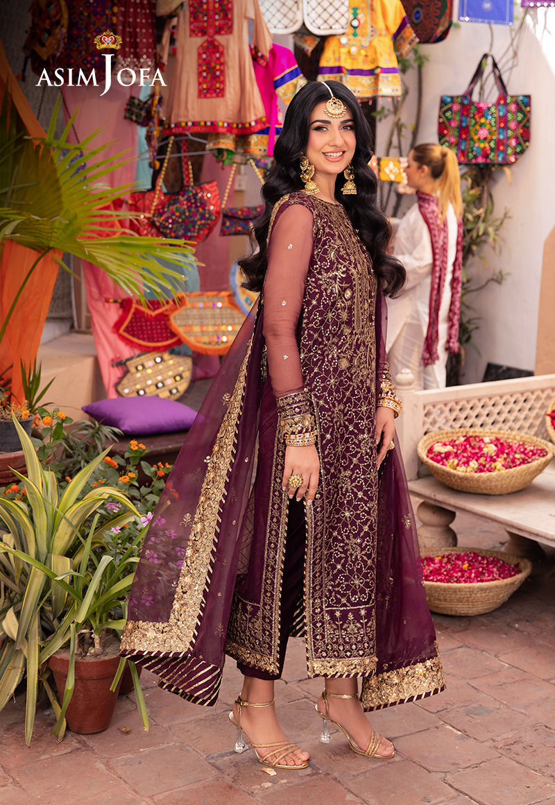 Asim Jofa | Pyaar Diyan Gallan Formals | AJEM-24 - Official Asim Jofa stockist in UK - Sakeena London