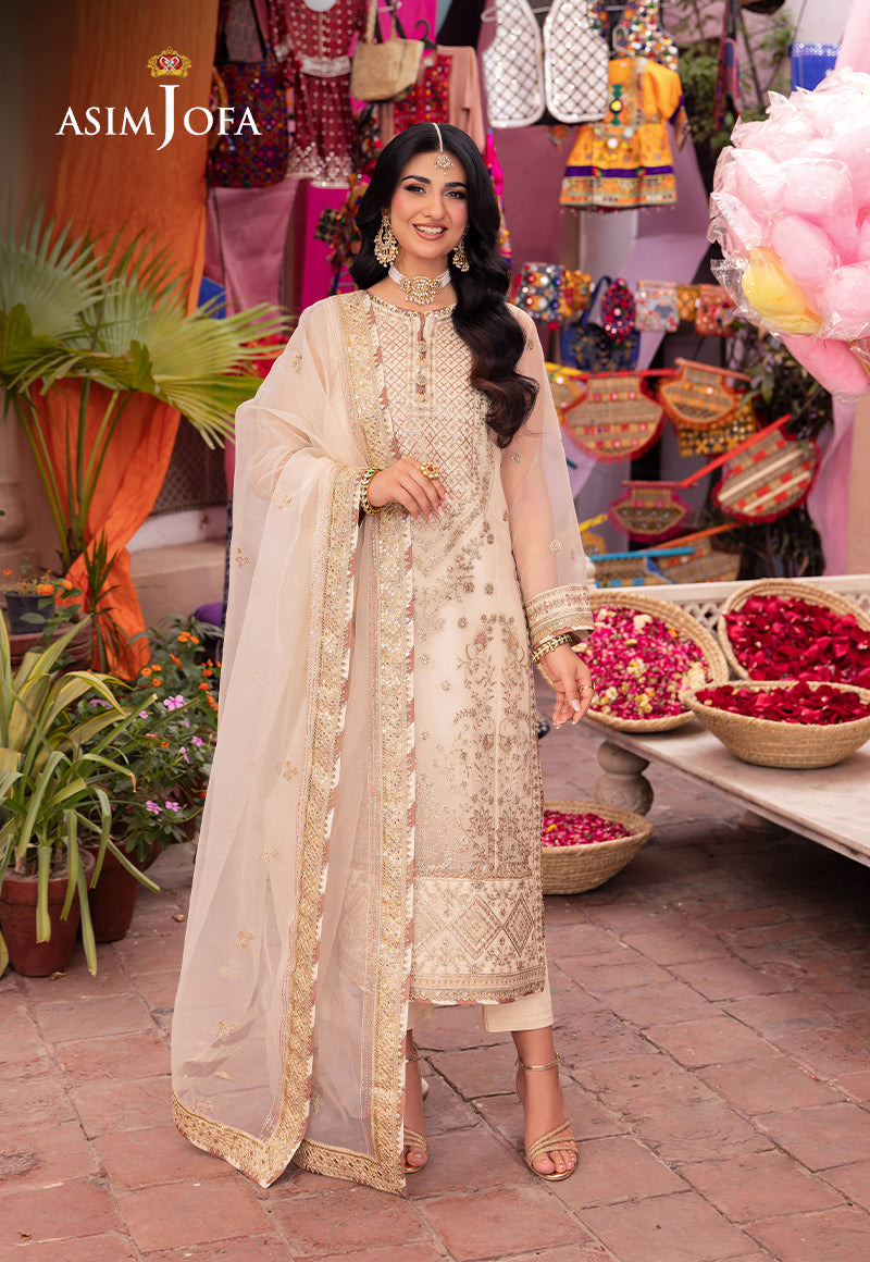 Asim Jofa | Pyaar Diyan Gallan Formals | AJEM-11 - Official Asim Jofa stockist in UK - Sakeena London