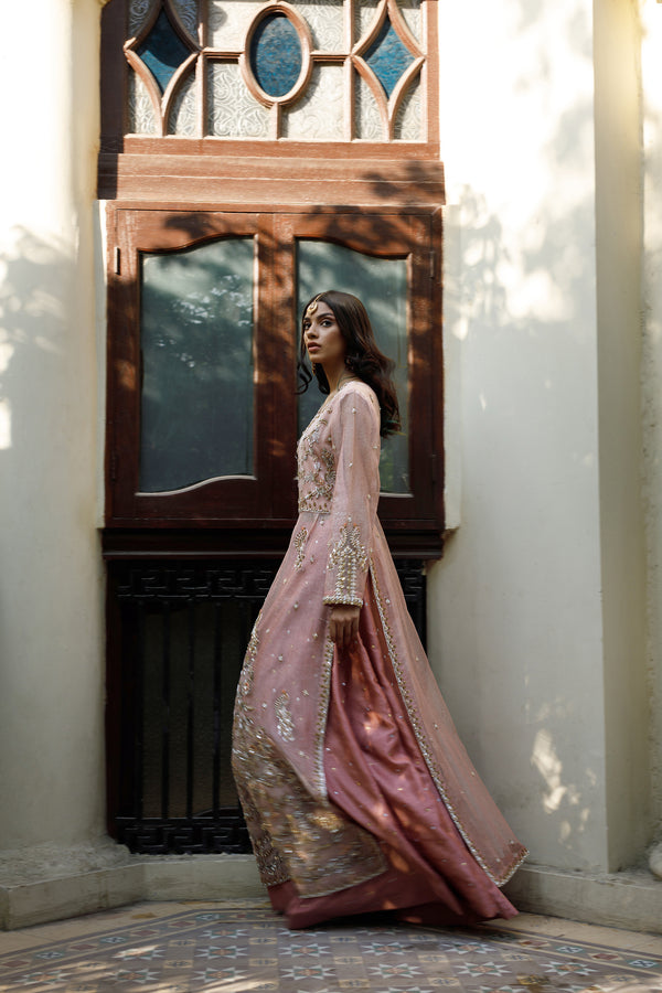 Wahajmkhan | Bahar Begum Formals | PINK BAHAR JORA - Official Wahaj M.Khan stockist in UK - Sakeena London