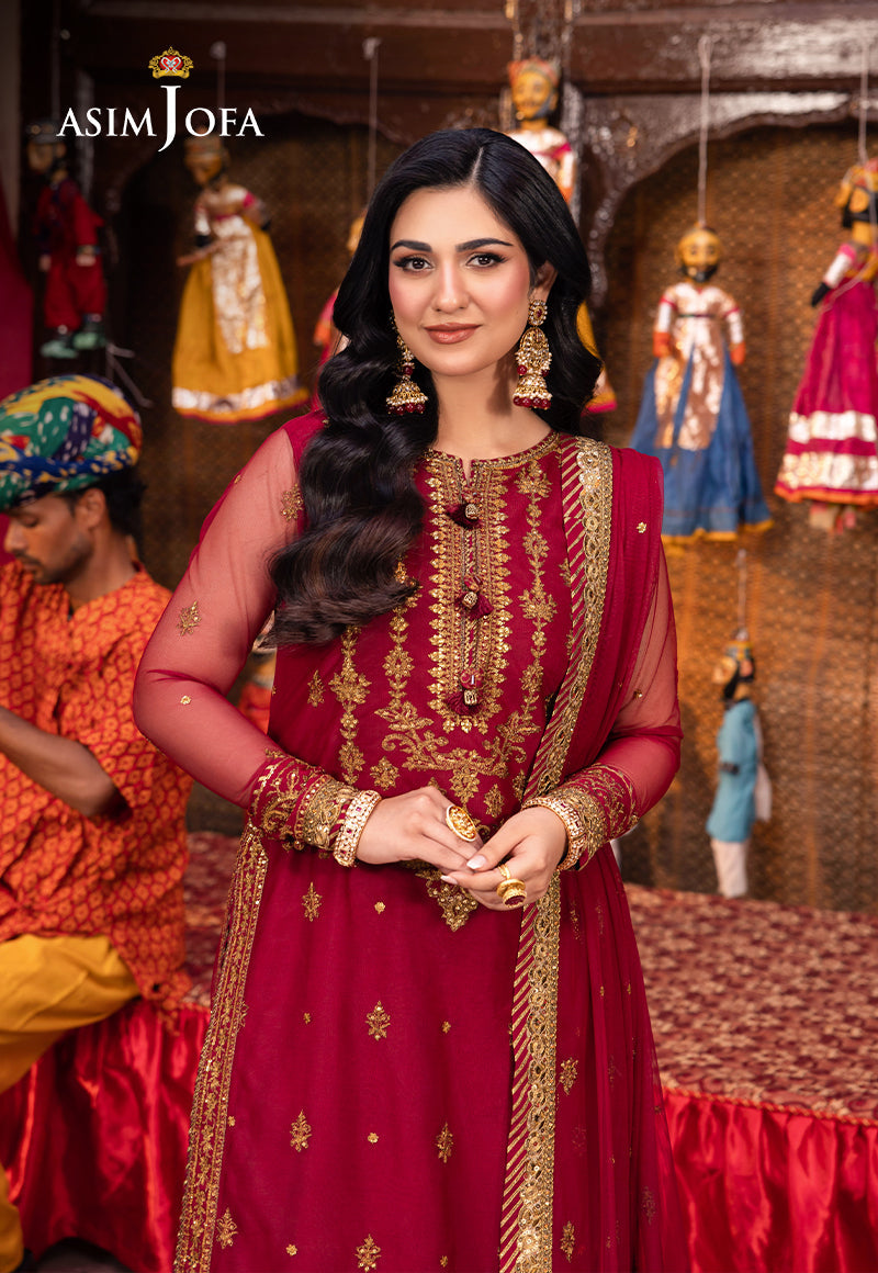 Asim Jofa | Pyaar Diyan Gallan Formals | AJEM-19 - Official Asim Jofa stockist in UK - Sakeena London