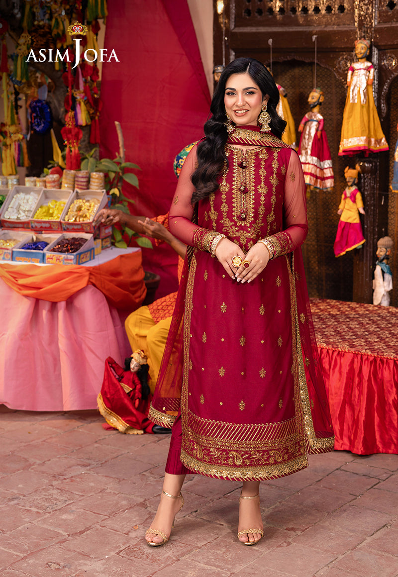 Asim Jofa | Pyaar Diyan Gallan Formals | AJEM-19 - Official Asim Jofa stockist in UK - Sakeena London