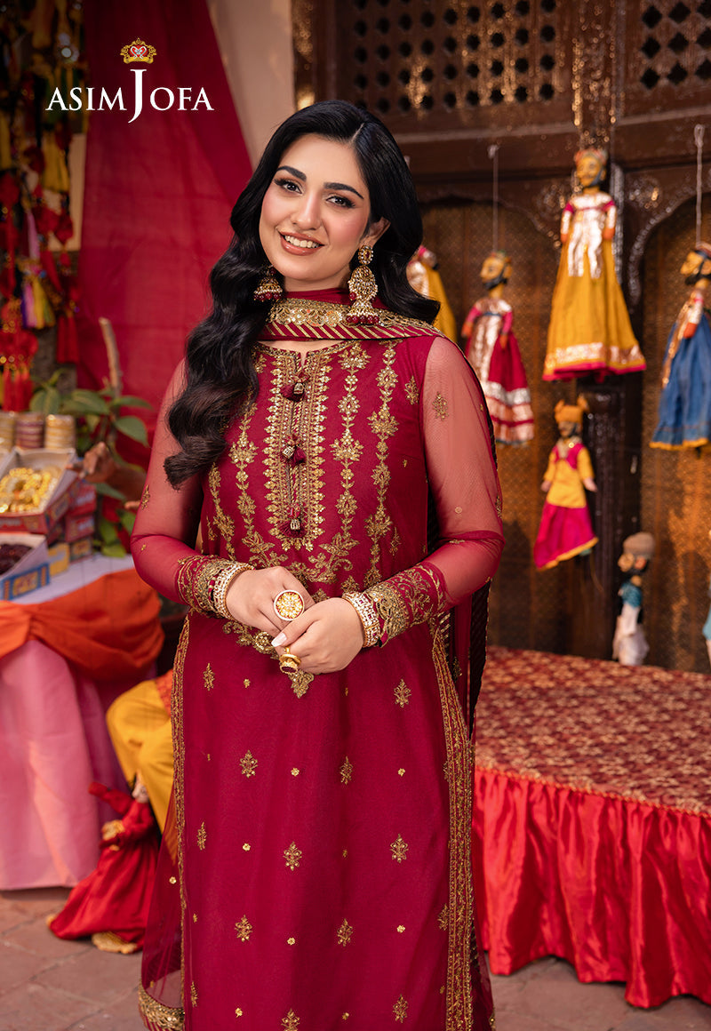 Asim Jofa | Pyaar Diyan Gallan Formals | AJEM-19 - Official Asim Jofa stockist in UK - Sakeena London