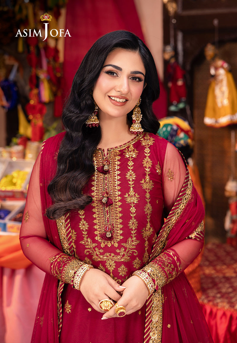 Asim Jofa | Pyaar Diyan Gallan Formals | AJEM-19 - Official Asim Jofa stockist in UK - Sakeena London
