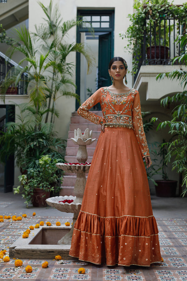 Wahajmkhan | Bahar Begum Formals | RUSTIC TURQUOISE - Official Wahaj M.Khan stockist in UK - Sakeena London
