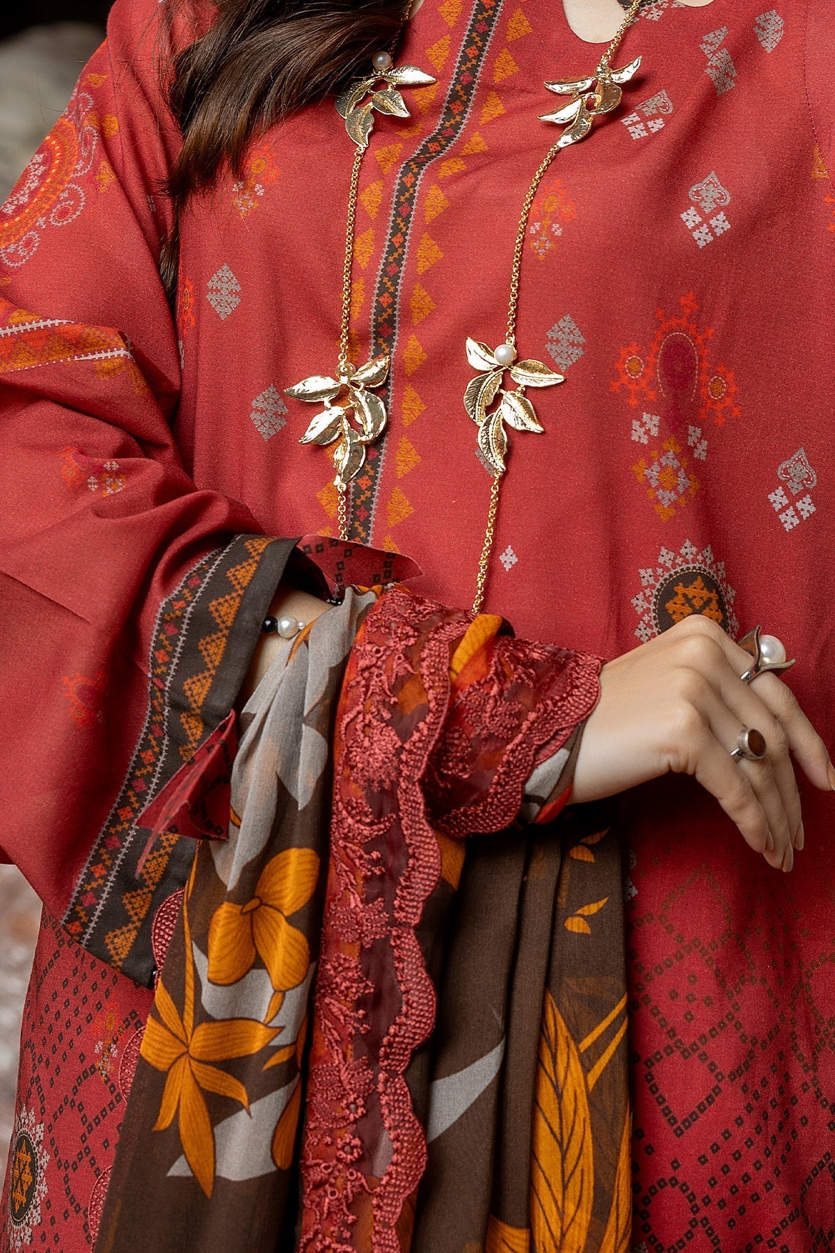 Charizma | Lawn Collection 24 | PM4-23 - Official Charizma stockist in UK - Sakeena London