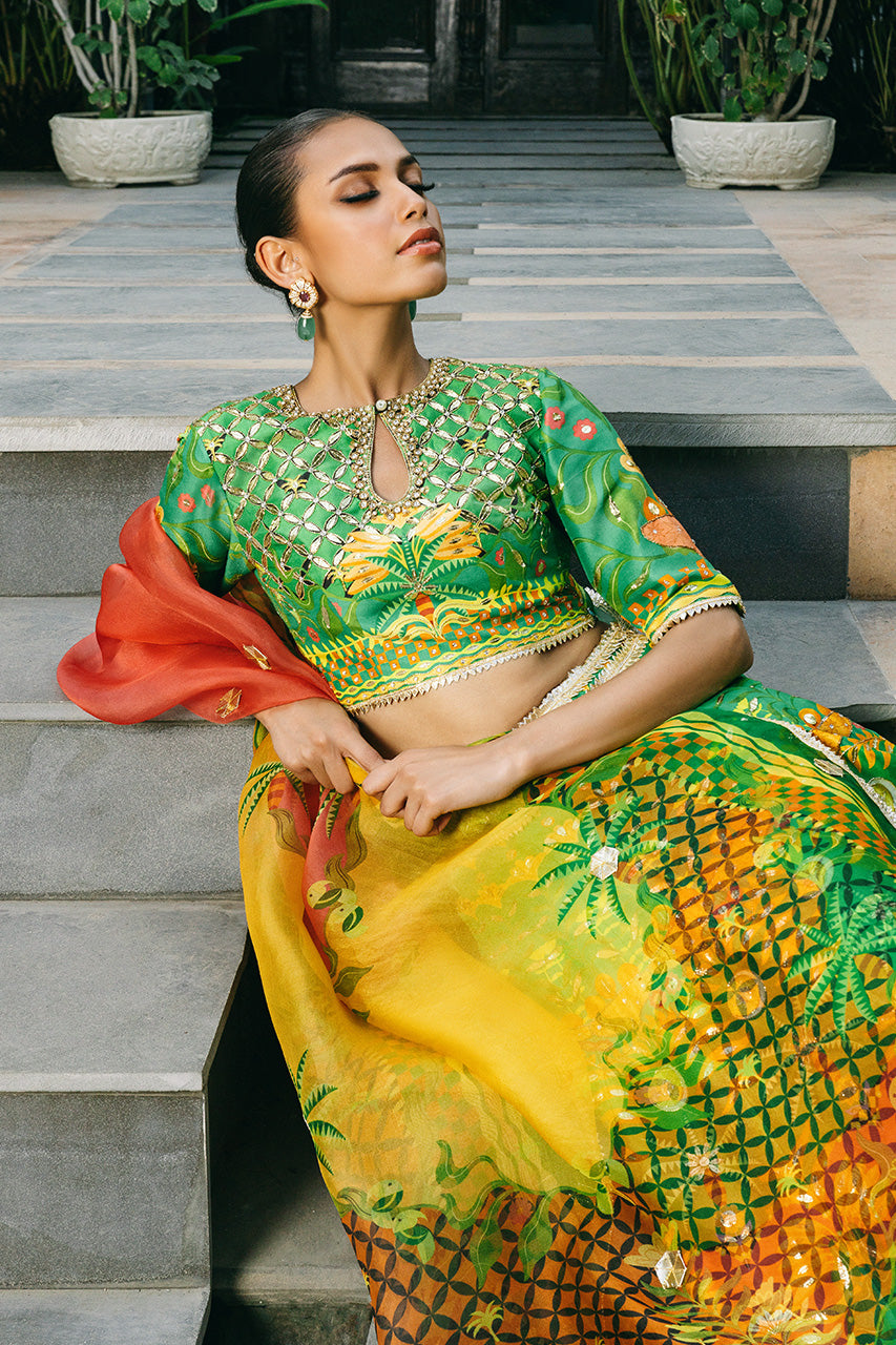 Sania Maskatiya | Reyna Occasion Wear | Nilo - Official Sania Maskatiya stockist in UK - Sakeena London
