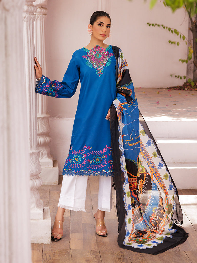 Rajbari | Nissa Chikankari Edition 25 | D# - 04 - Official Rajbari stockist in UK - Sakeena London