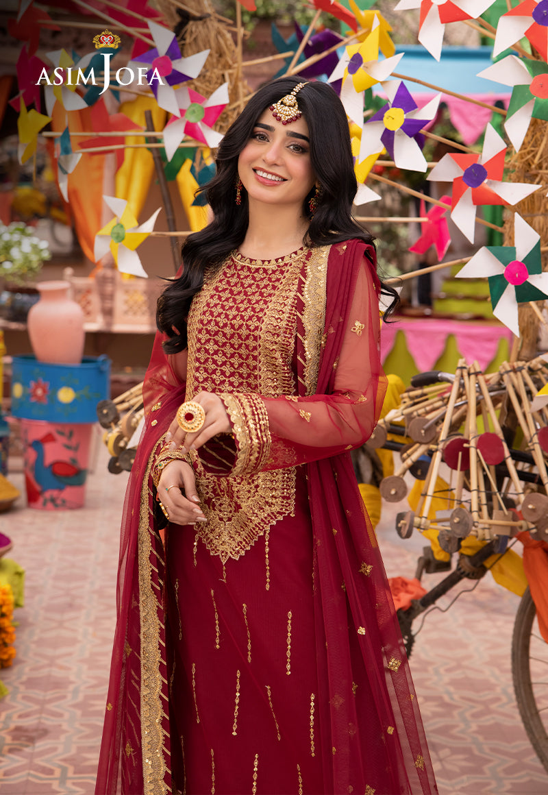 Asim Jofa | Pyaar Diyan Gallan Formals | AJEM-10 - Official Asim Jofa stockist in UK - Sakeena London