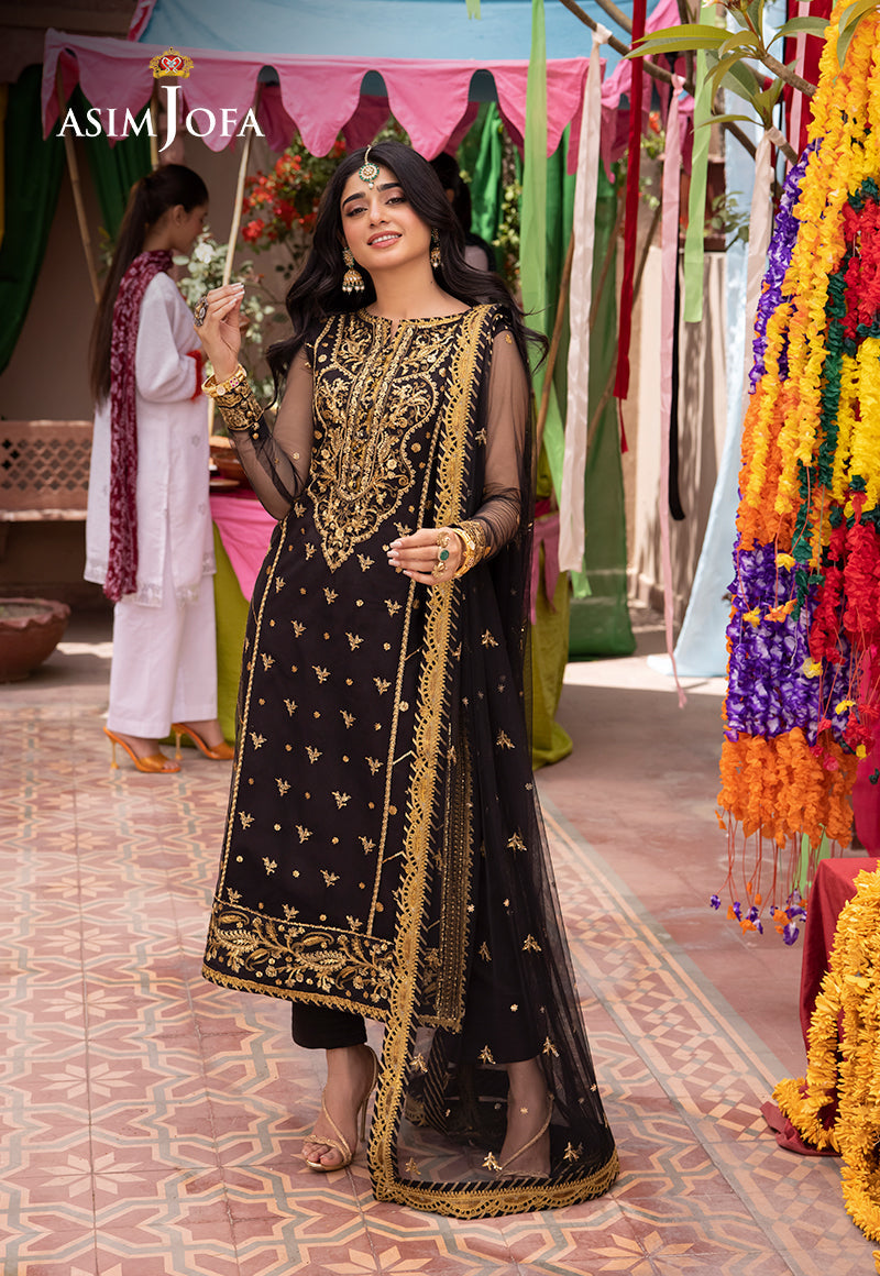 Asim Jofa | Pyaar Diyan Gallan Formals | AJEM-04 - Official Asim Jofa stockist in UK - Sakeena London