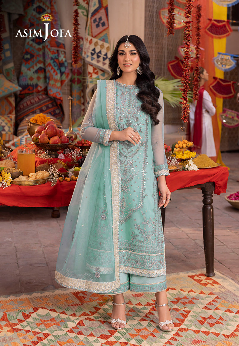 Asim Jofa | Pyaar Diyan Gallan Formals | AJEM-21 - Official Asim jofa stockist in UK - Sakeena London
