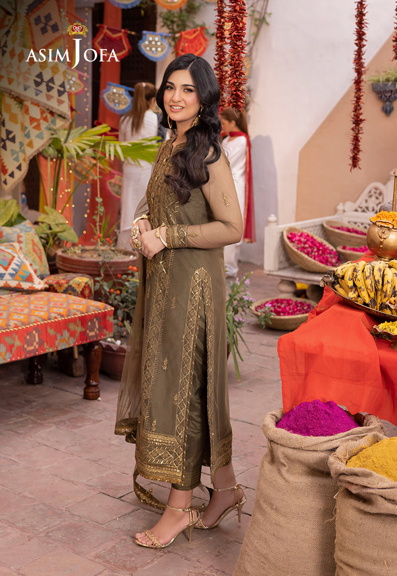 Asim Jofa | Pyaar Diyan Gallan Formals | AJEM-05 - Official Asim Jofa stockist in UK - Sakeena London