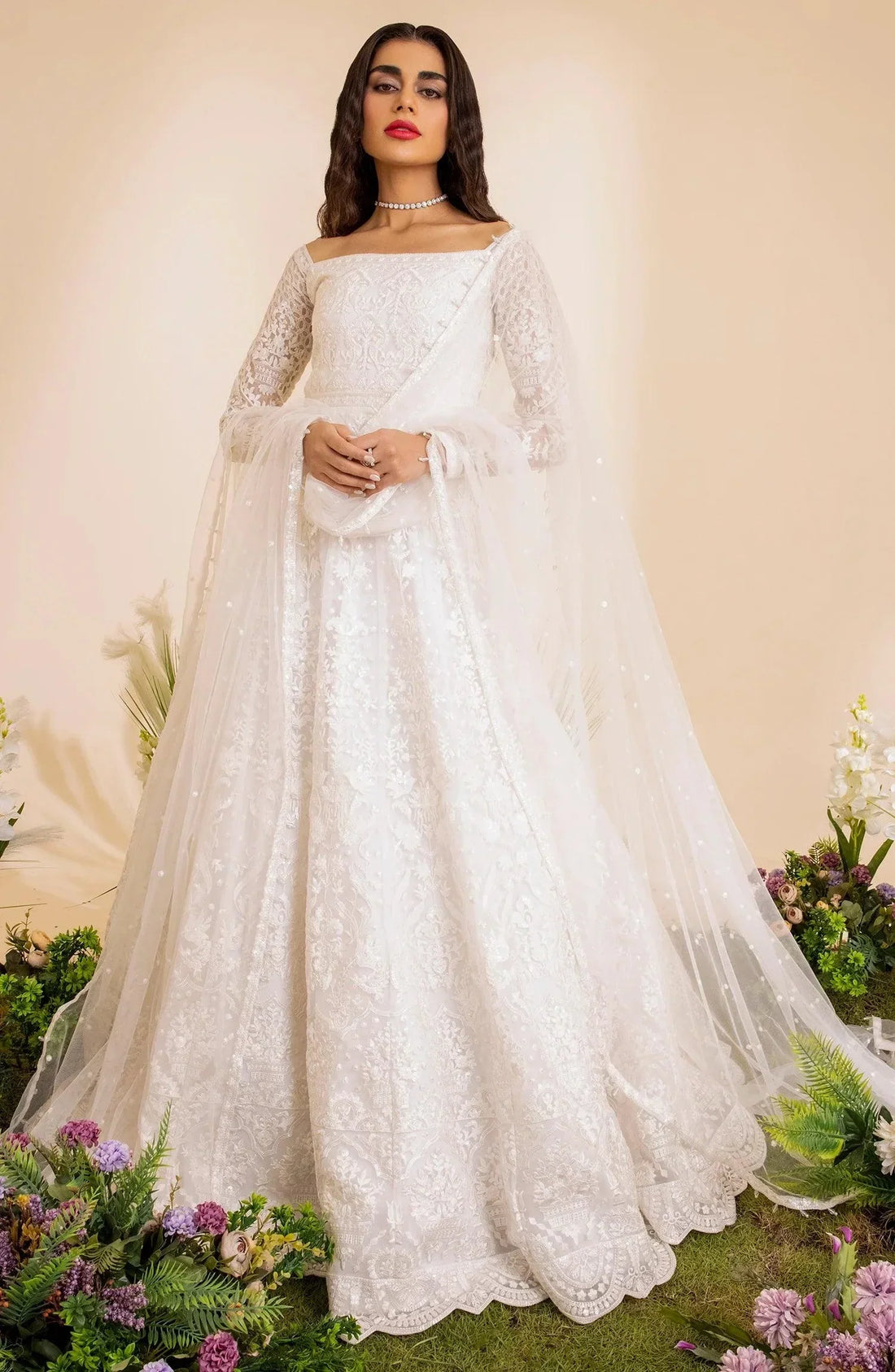 Maryum N Maria | The Brides 23 | Gesso (MS23-533) - Official Maryum N Maria stockist in UK - Sakeena London