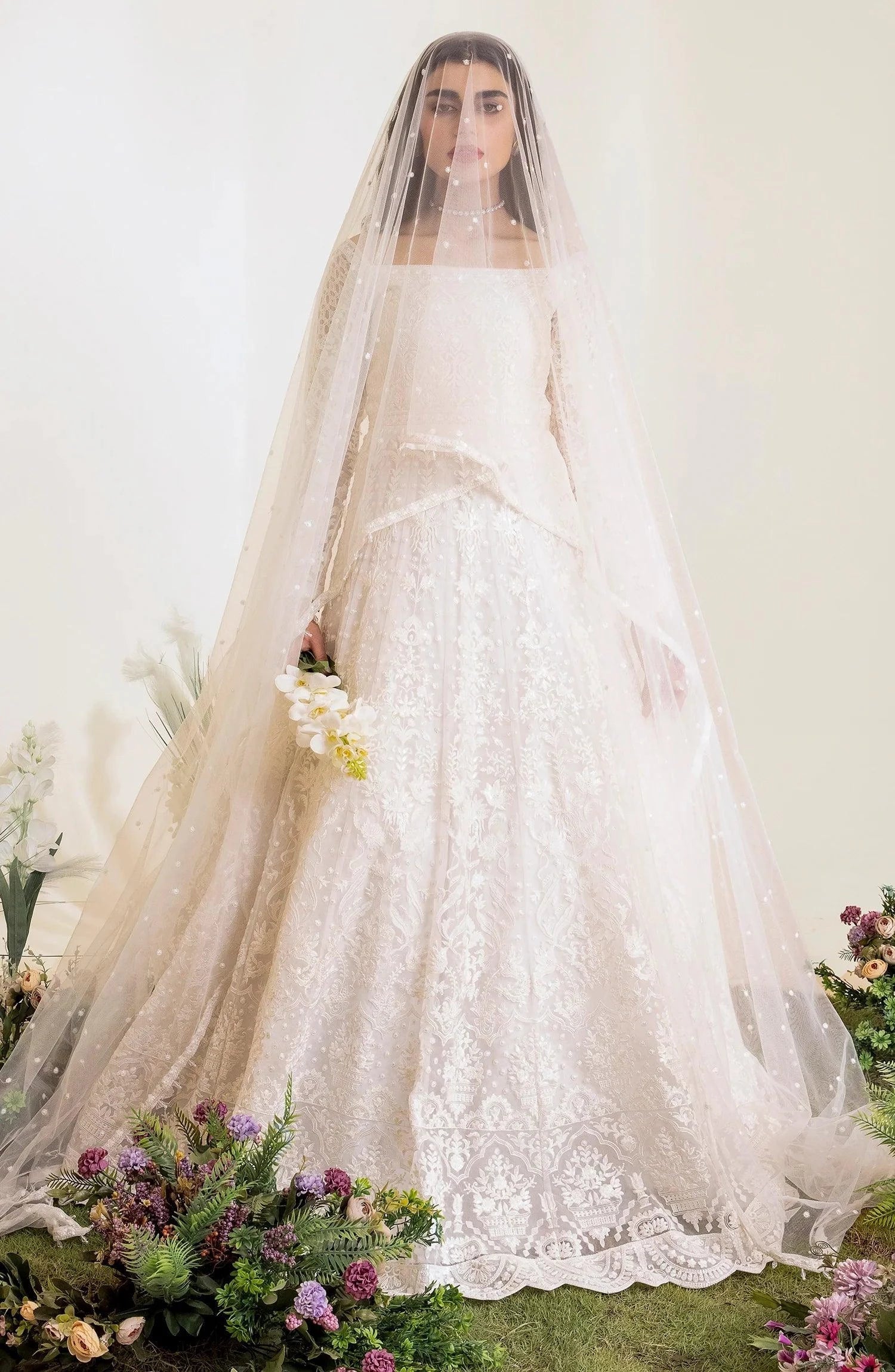 Maryum N Maria | The Brides 23 | Gesso (MS23-533) - Official Maryum N Maria stockist in UK - Sakeena London