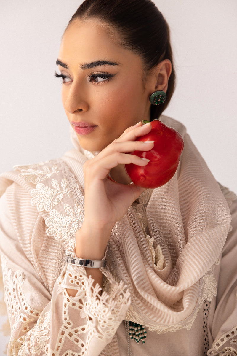 Qalamkar | Basic Pret 25 | KT-03 Naire - Official Qalamkar stockist in UK - Sakeena London