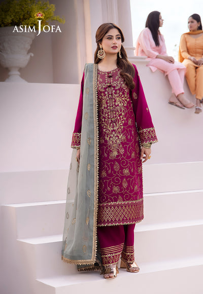 Asim Jofa | Dhanak Rang Collection | AJCF-12 - Official Asim Jofa stockist in UK - Sakeena London