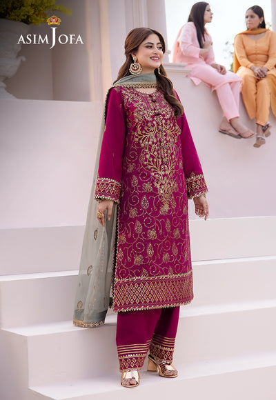 Asim Jofa | Dhanak Rang Collection | AJCF-12 - Official Asim Jofa stockist in UK - Sakeena London