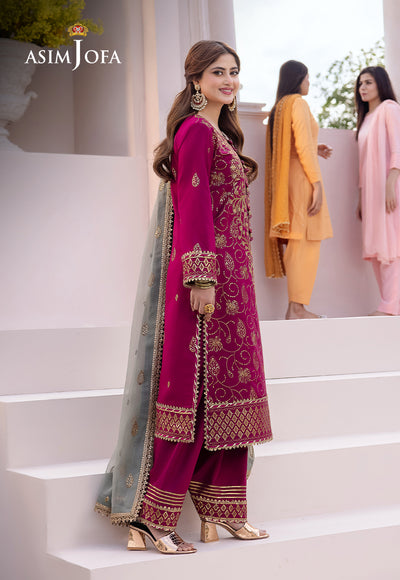 Asim Jofa | Dhanak Rang Collection | AJCF-12 - Official Asim Jofa stockist in UK - Sakeena London
