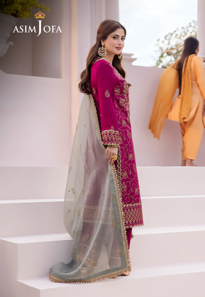 Asim Jofa | Dhanak Rang Collection | AJCF-12 - Official Asim Jofa stockist in UK - Sakeena London