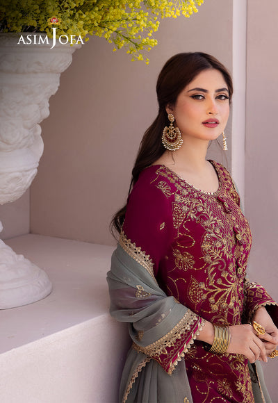 Asim Jofa | Dhanak Rang Collection | AJCF-12 - Official Asim Jofa stockist in UK - Sakeena London