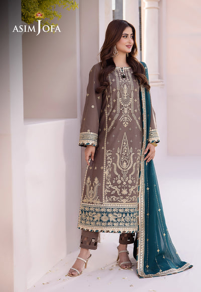 Asim Jofa | Dhanak Rang Collection | AJCF-30 - Official Asim Jofa stockist in UK - Sakeena London
