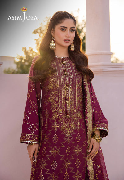 Asim Jofa | Dhanak Rang Collection | AJCF-05 - Official Asim Jofa stockist in UK - Sakeena London