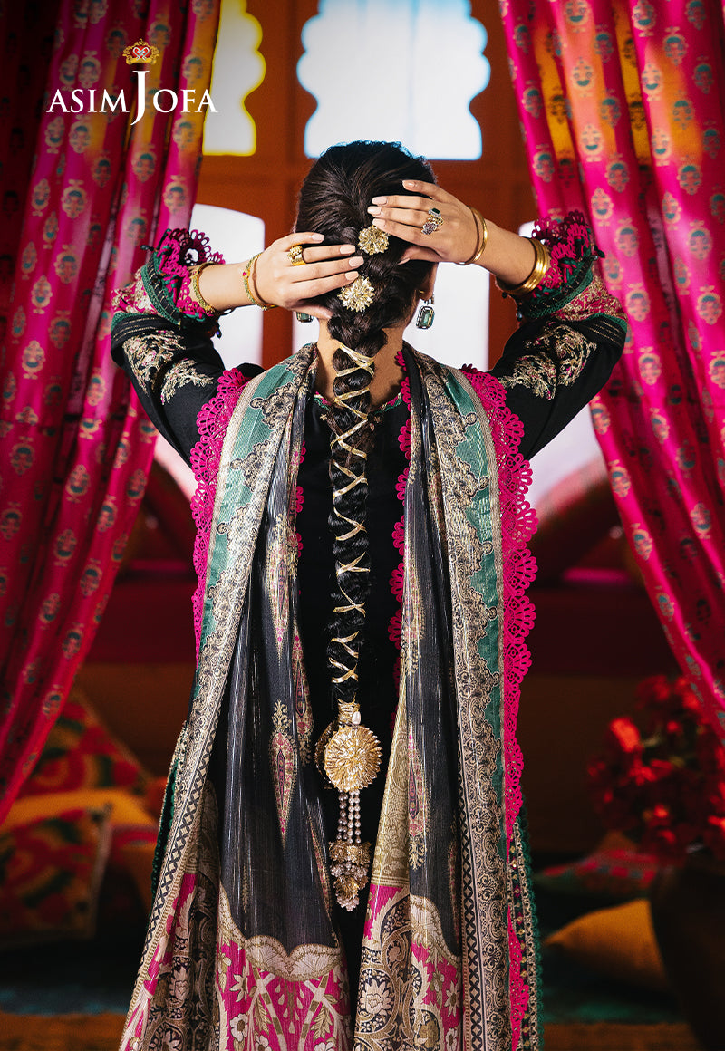 Asim Jofa | EMBROIDERED JACQUARD | AJRA-20 - Official Asim Jofa stockist in UK - Sakeena London