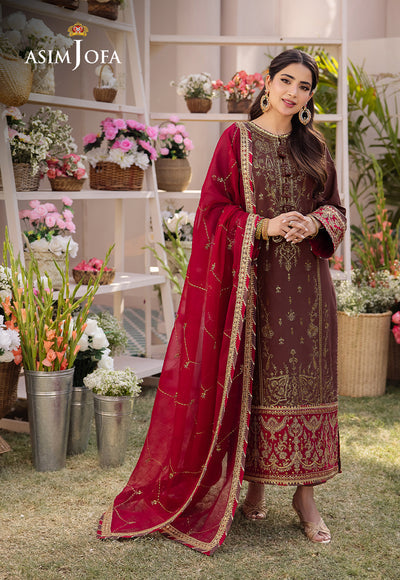 Asim Jofa | Dhanak Rang Collection | AJCF-27 - Official Asim Jofa stockist in UK - Sakeena London