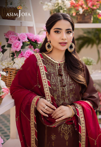 Asim Jofa | Dhanak Rang Collection | AJCF-27 - Official Asim Jofa stockist in UK - Sakeena London
