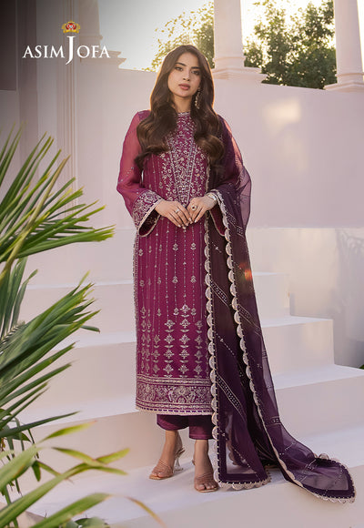 Asim Jofa | Dhanak Rang Collection | AJCF-19 - Official Asim Jofa stockist in UK - Sakeena London