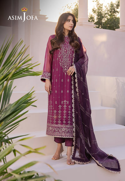 Asim Jofa | Dhanak Rang Collection | AJCF-19 - Official Asim Jofa stockist in UK - Sakeena London