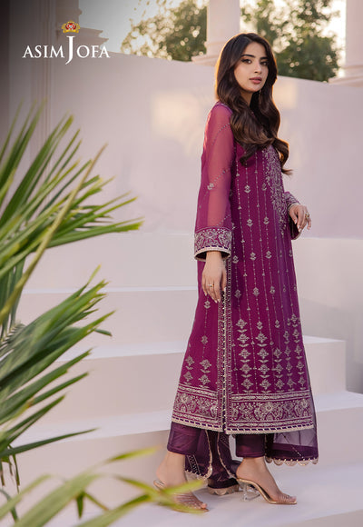 Asim Jofa | Dhanak Rang Collection | AJCF-19 - Official Asim Jofa stockist in UK - Sakeena London