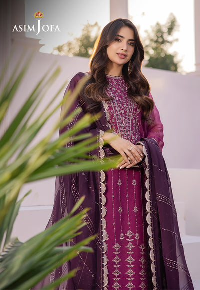 Asim Jofa | Dhanak Rang Collection | AJCF-19 - Official Asim Jofa stockist in UK - Sakeena London