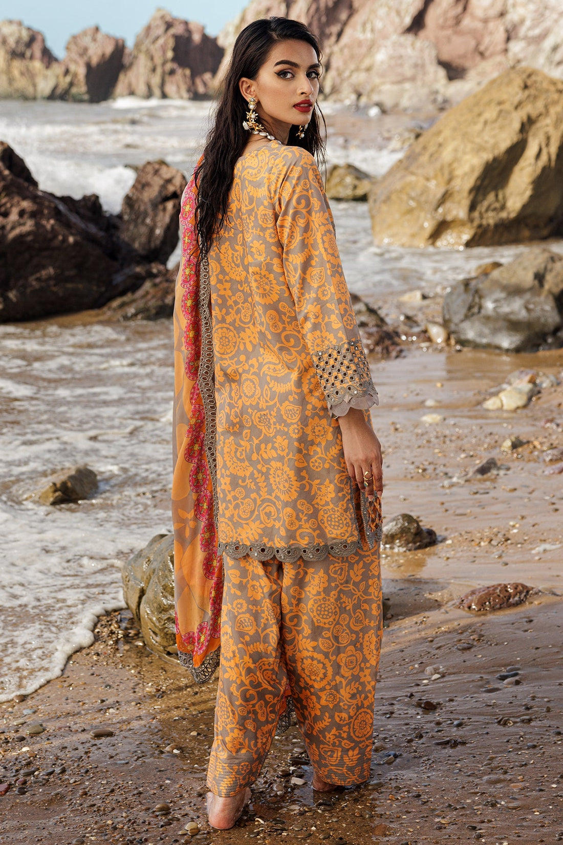 Charizma | Lawn Collection 24 | AS4-09 - Official Charizma stockist in UK - Sakeena London