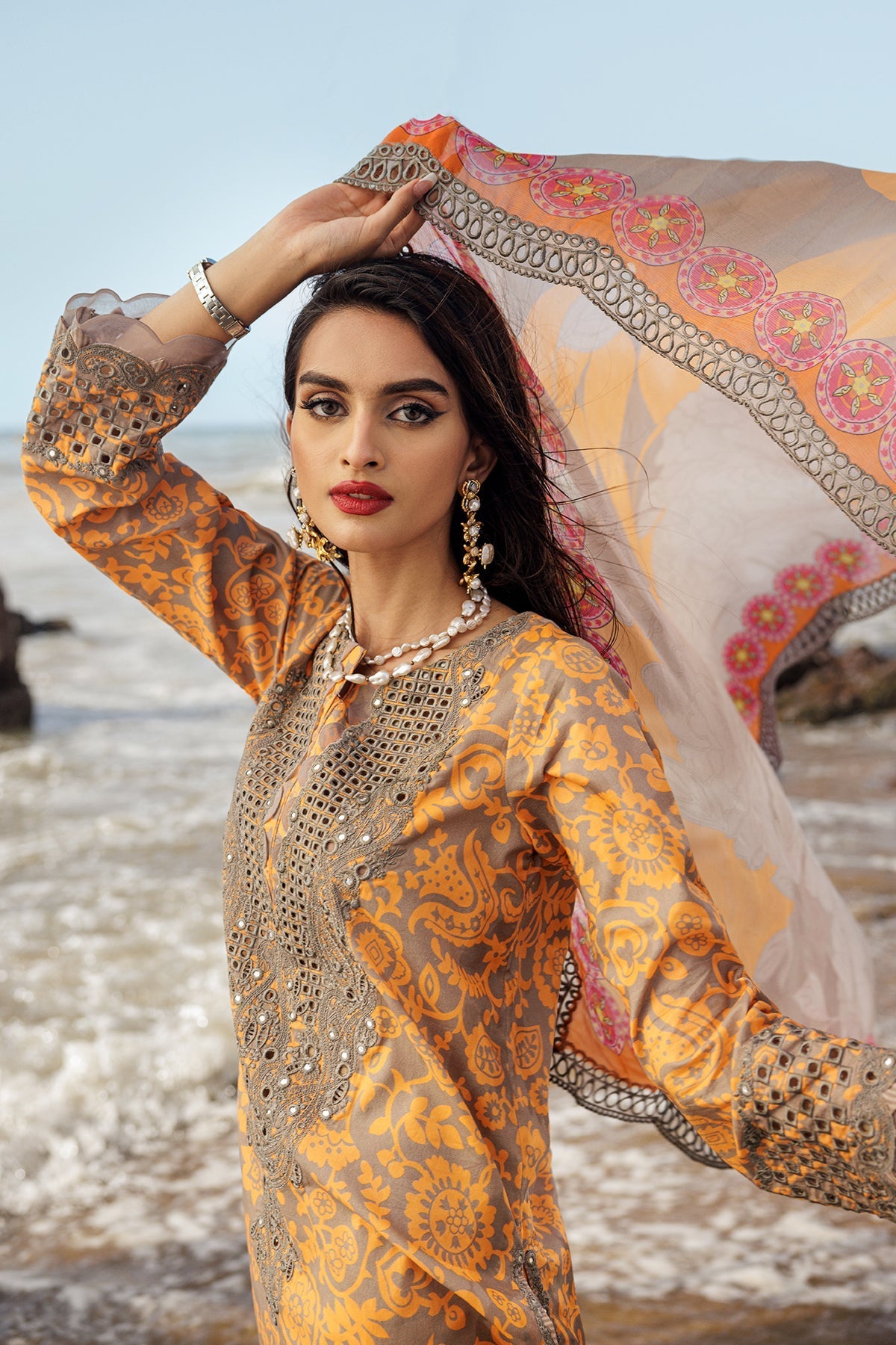 Charizma | Lawn Collection 24 | AS4-09 - Official Charizma stockist in UK - Sakeena London
