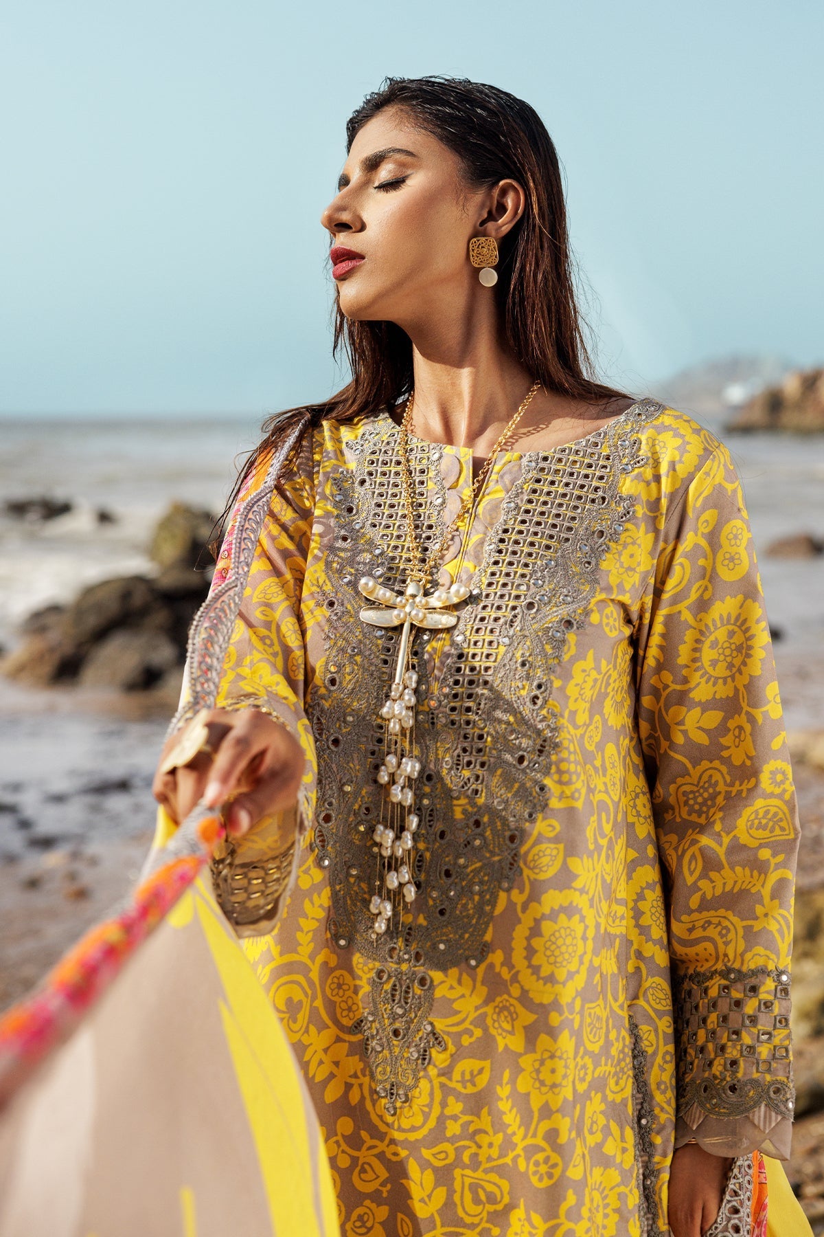 Charizma | Lawn Collection 24 | AS4-11 - Official Charizma stockist in UK - Sakeena London