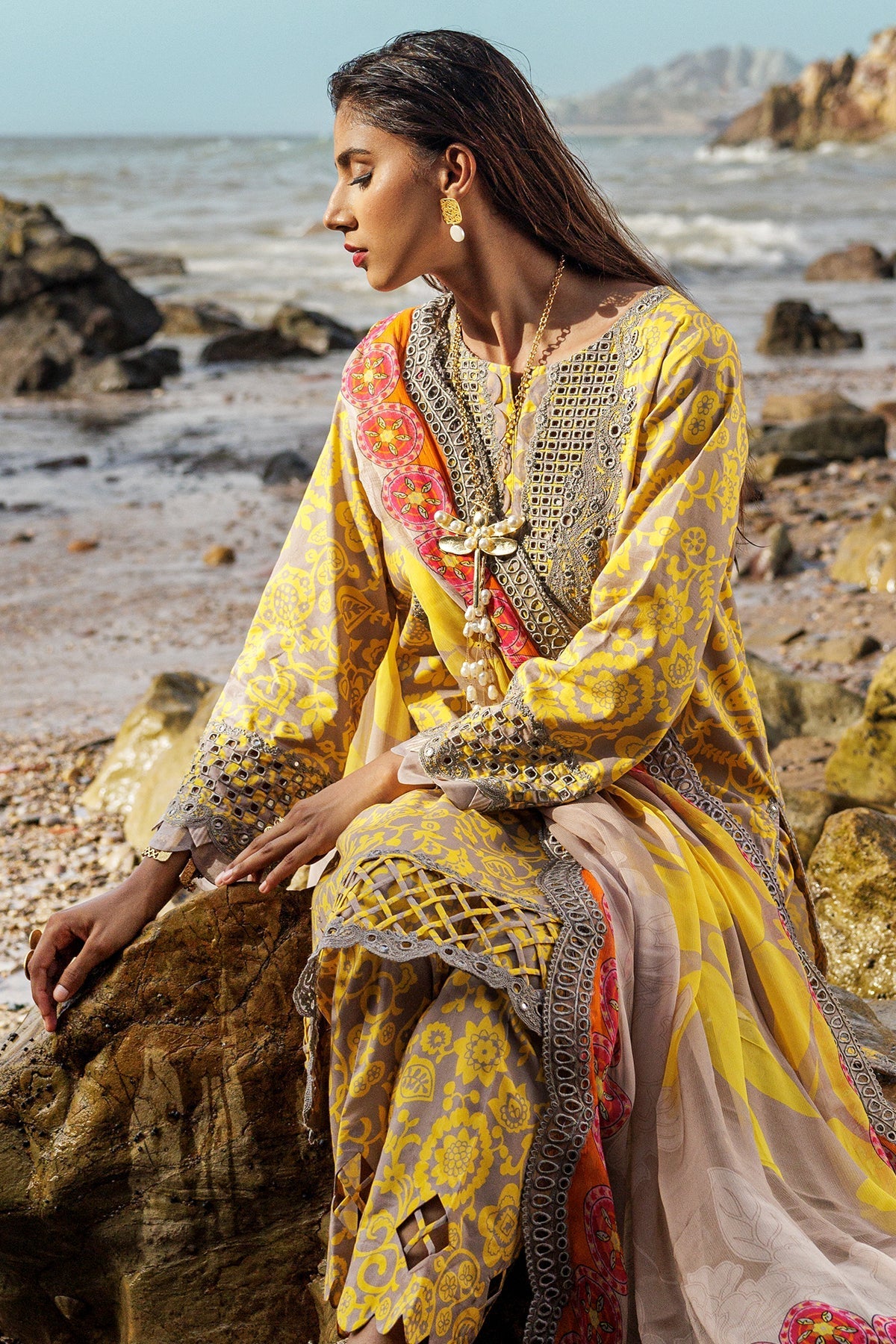 Charizma | Lawn Collection 24 | AS4-11 - Official Charizma stockist in UK - Sakeena London