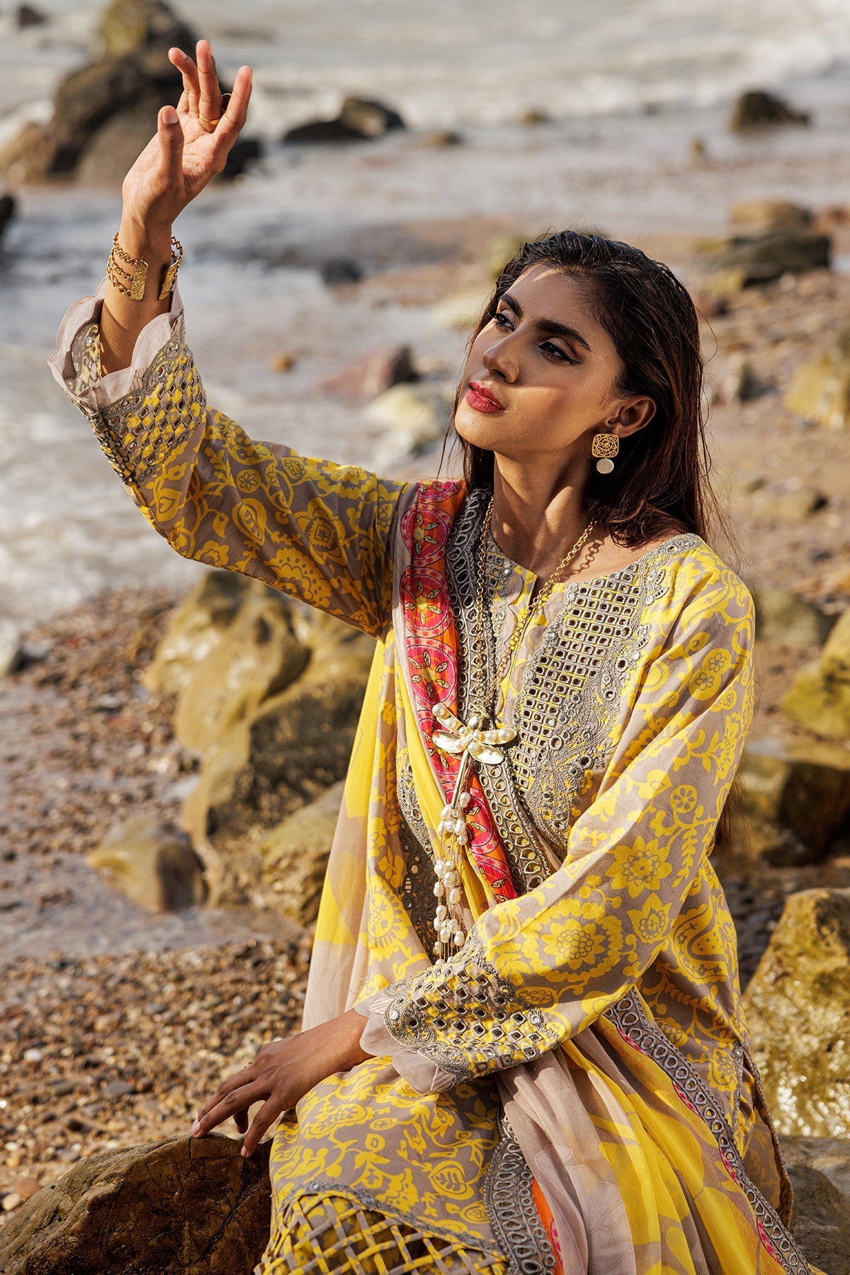 Charizma | Lawn Collection 24 | AS4-11 - Official Charizma stockist in UK - Sakeena London
