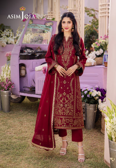 Asim Jofa | Dhanak Rang Collection | AJCF-28 - Official Asim Jofa stockist in UK - Sakeena London