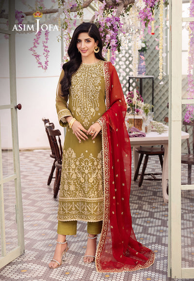 Asim Jofa | Dhanak Rang Collection | AJCF-26 - Official Asim Jofa stockist in UK - Sakeena London