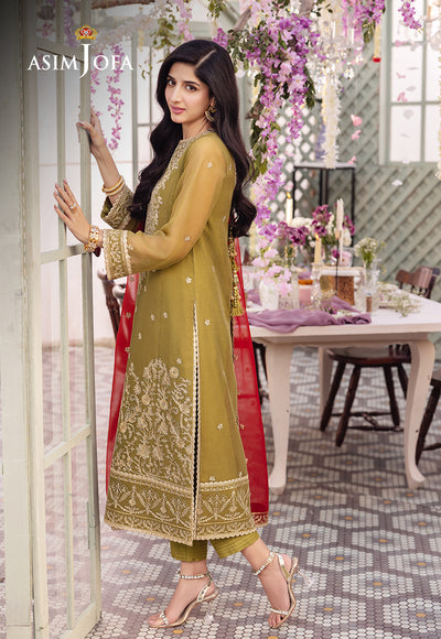 Asim Jofa | Dhanak Rang Collection | AJCF-26 - Official Asim Jofa stockist in UK - Sakeena London