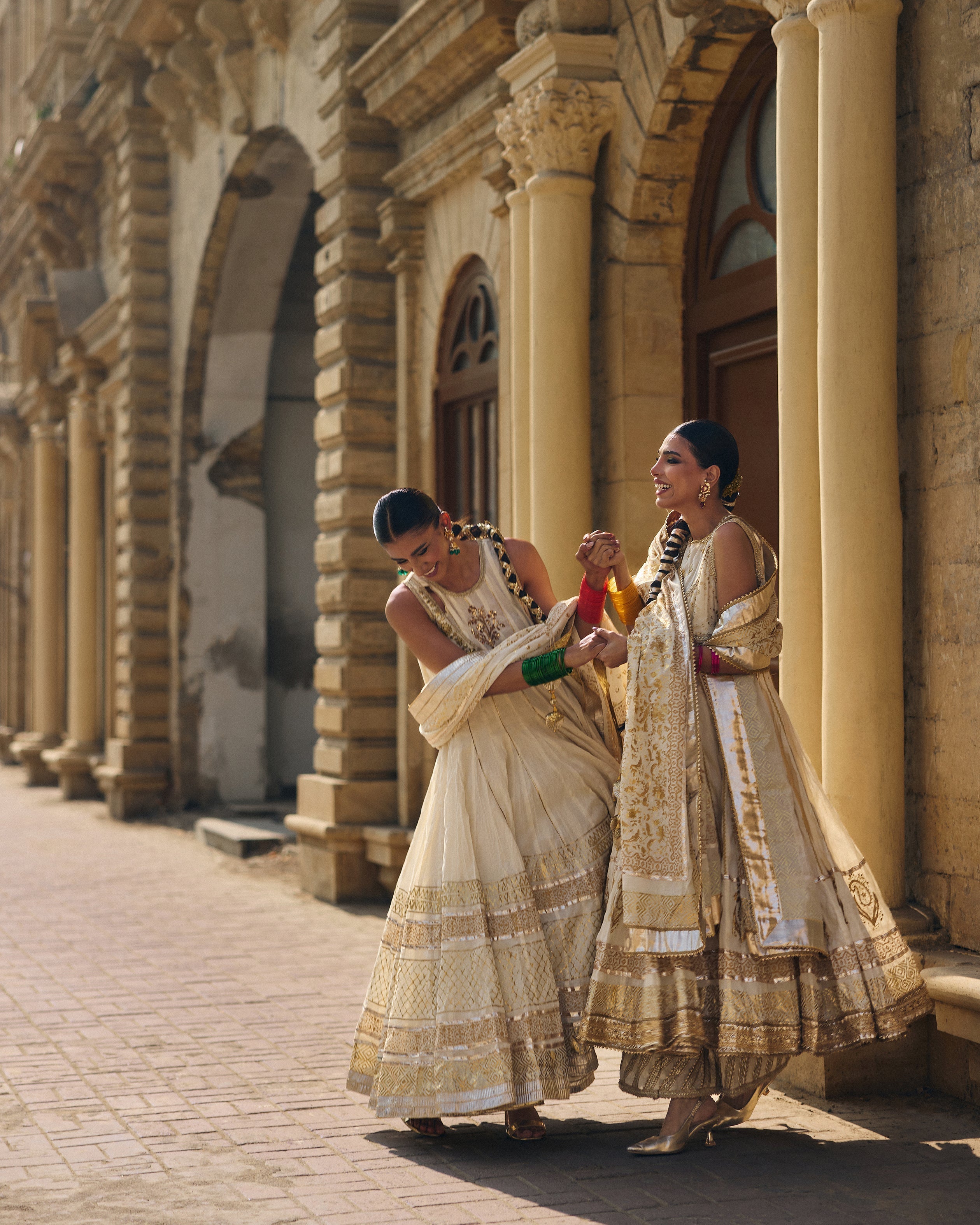 The Pink Tree Company | Polki Formals | Jhumar