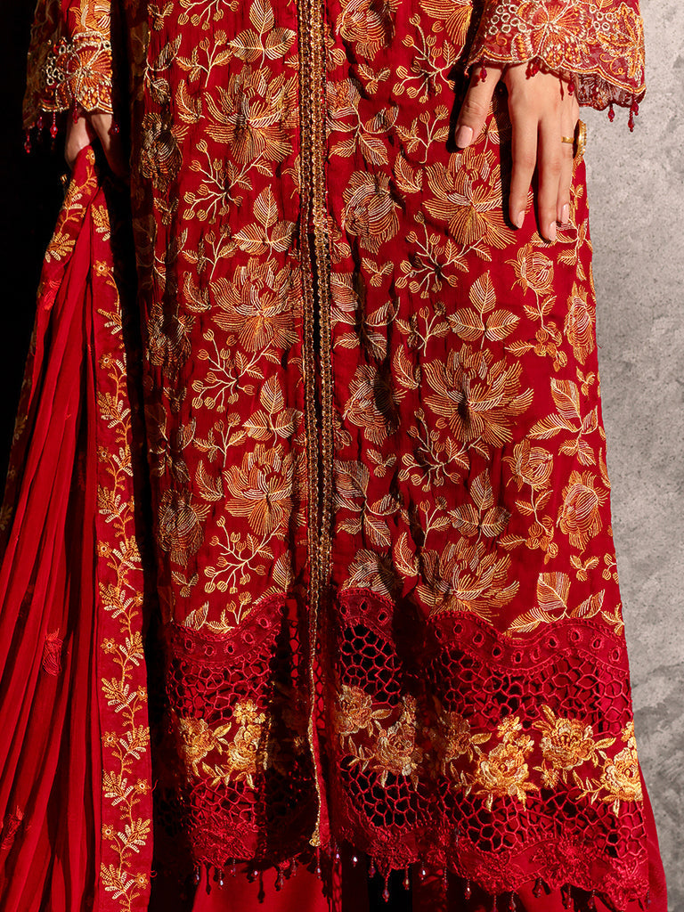 Rajbari | Sage Chiffon Edit | Rouge - Official Rajbari stockist in UK - Sakeena London